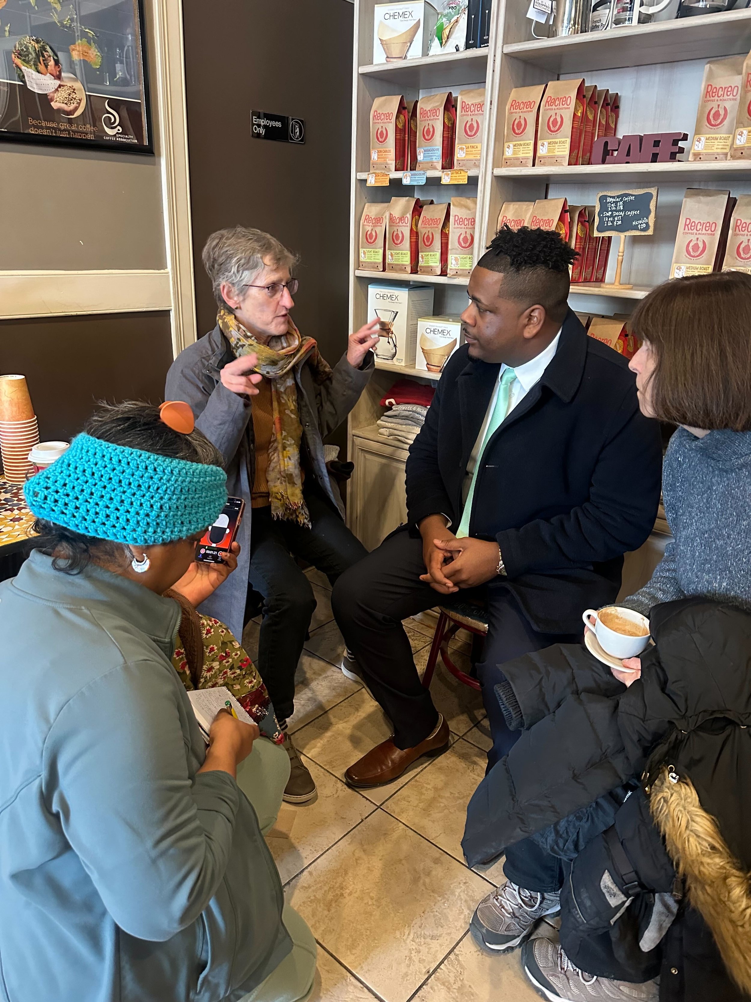 Office Hours in West Roxbury at Recreo Coffee